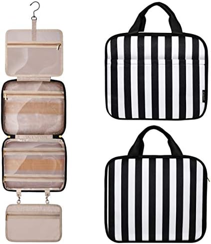 Upgraded Hanging Travel Toiletry Bag,Large Cosmetic Organizer&Water-resistant Makeup Cosmetic Bag Travel Organizer for Accessories, Shampoo, Full Sized Container, Toiletries 1 Upgraded Hanging Travel Toiletry Bag,Large Cosmetic Organizer&Water-resistant Makeup Cosmetic Bag Travel Organizer for Accessories, Shampoo, Full Sized Container, Toiletries