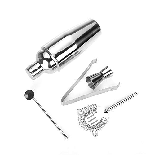 Cocktail-Shaker, Edelstahl, Cocktail-Shaker, Mixer, Barkeeper, Martini-Werkzeug, Bar-Set für Anfänger oder Profi… – Bild 3