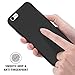 iPhone 6S Plus case, RANVOO Ultra Slim iPhone 6 Plus Case with Coated Non Slip Matte Surface for Excellent Grip and Thin Hard Protective Case for Apple iPhone 6S Plus/6 Plus 5.5'' inch - Black