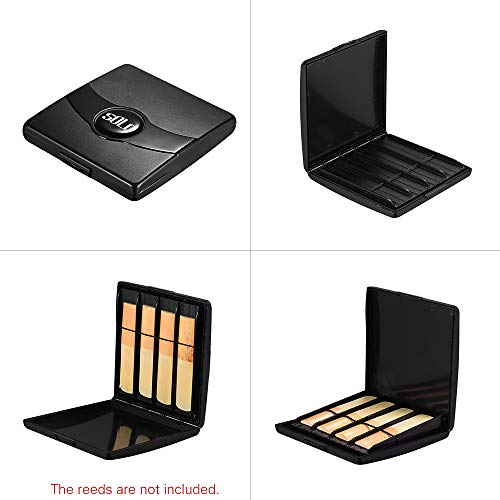 Muslady Saxophone Sax Clarinet Reeds Case Holder Box ABS 8pcs Reeds Capacity - Thumbnail 5