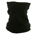 Army Universe Black Military Cold Weather Polar Fleece Neck Gaiter Neck Warmer