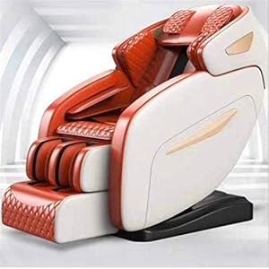 Erik Xian Massage Chair Massage Chair Electric, Multi-Function Professional Recliner Air Massagers, Zero Gravity – 4 Massage Techniques Professional Massage And Relax Chair (Color : White)