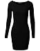 TWINTH Womens Sexy Comfy Basic Tunic Top
