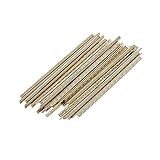 ULKEME 19pcs 2.2mm Width Brass Fret Wire Fretwires for Classical Acoustic Guitars