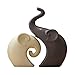 Ctystallove Home Decor Accessories Animal Porcelain Ornaments Ceramic Crafts Art Figurines (Elephant)