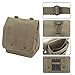 Grab A Smile Happy Snoopy Canvas Crossbody Travel Map Bag Case in Olive
