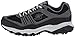 Skechers Sport Men's Afterburn Strike Memory Foam Lace-Up Sneaker,Charcoal/Black,7.5 M US