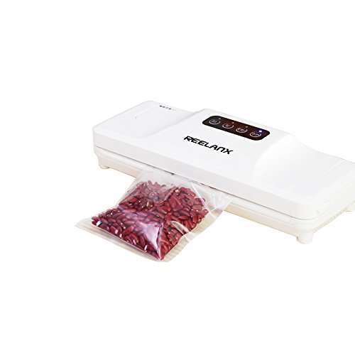 Click Here to See More Images Decdeal REELANX Automatic Vacuum Sealer Food Saver Vacuum Packaging Sealing Machine with Suction Pipe Vacuum Bags AC100-220V