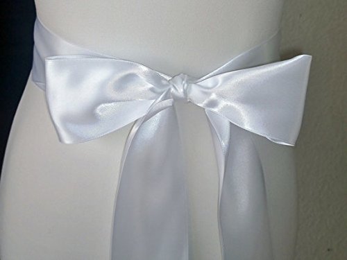ShiDianYi Rhinestone and pearl beaded applique for bridal sash, wedding headband, garters (Silver)