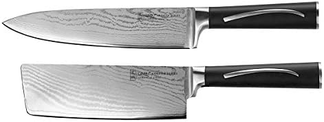 Damascus 2 Piece Knife Set