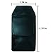 DE 6 Pcs Black Vinyl Pocket Protector for Pen Leaks