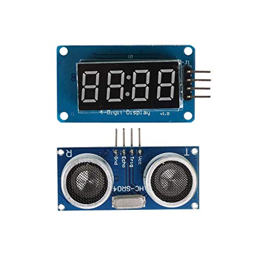 You May HC-SR04 Sonic Distance Measuring Tester Meter Display Module Board Replacement for Arduino