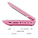FENGJIDA 9.5'' Portable DVD Player with Headrest Mount Holder, Built-in Rechargeable Battery, 270°Swivel Screen, 5.9 ft Car Charger SD Card Slot and USB Port - Pink
