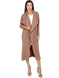 Verdusa Women's Casual Long Sleeve Lapel Outwear