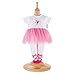Corolle Mon Classique Ballerina Fuschia Suit, 14