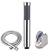 KES Bathroom Handheld Shower Head with Extra Long Hose and Bracket Holder Brushed Stainless Steel, LP150-BS