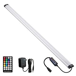 LAIFUNI Dimmable Under Cabinet Lighting, RGB LED