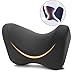 Carridar Car Neck Pillow Ergonomic Neck Support for Car Seat Headrest Sleep Memory Foam Head Neck Rest Cushion Neck Pain Relief Cervical Support Neck Support for Car, Home, Office & Travel, Black