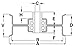 Stens 280-886 Heavy-Duty Flat Idler, Exmark 1-413099, 0.625