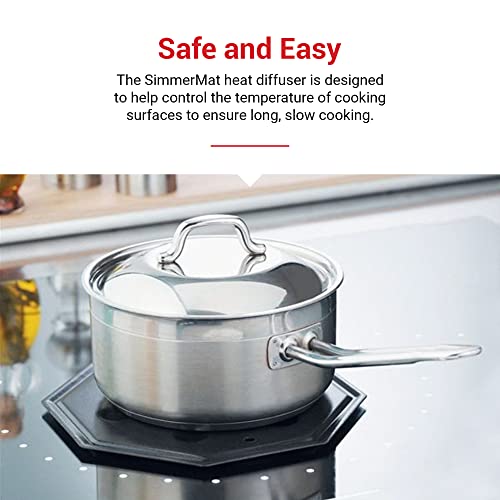 SimmerMat Heat Diffuser Flame Diffuser Stove Cover Ring Fire Diffuser for Any Type of
