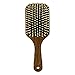 BeautyFrizz Wooden Hair Brush for all Hair Types - Wooden Hairbrush for Men and Women - Natural Detangler to Promote Growth, Add Shine