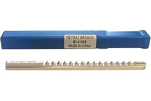 REBRISBOL Keyway Broach B1-4mm High Speed Steel for CNC Cutting Machine Tool