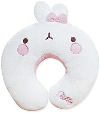 KPT - Molang pink ribbon neck cushion 14"