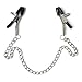 Bull Nose Stainless Steel Clamps with 12 inch Chain