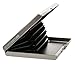RFID Blocking Stainless Steel Credit Card Protector for Men and Women - Stylish Travel Wallet - Business, ID, Insurance, Debit, ATM Card Holder Case (Protection Against RFID Scanning Criminals)