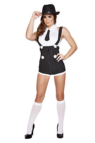 Roma Costume Women's 2 Piece Seductive Mobster Mama