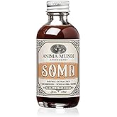 Anima Mundi Apothecary Soma 7 Mushroom Adaptogenic Elixir - Mushroom Liquid Extract Tincture with Reishi, Chaga, Lions Mane & Cordyceps - Vegan Immune Support Tincture (2oz)