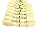 WEFOO 20 PACK Mini Wooden Scoops Bath Salt Spoon for Bath Salts Essential 75x25x19mm