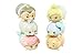 Disney Tsum Tsum - EXCLUSIVE GLITTER PASTEL FIGURES 6 pack 1-Inch Minifigure (Target Exclusive)