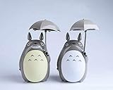 Totoro Anime LED Night Light [Green Belly], Kid's Character Lamp USB Charge, Desk Night Table Reading Lamp