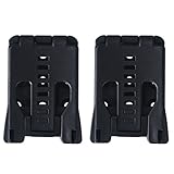 Tebery Tactical Tek-Lok Holster Attachment with Hardware, Black - 2 Pack