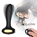 Anal Butt Plug Vibrator,Tracy's Dog Sex Toys Powerful with 10 Vibration Modes,Rechargeable & Smooth Silicone Vibrating Prostate Vibrators Massager,Wireless Remote Control Designed Anal Training Set