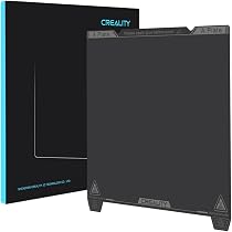 Plateau Magnétique Amovible Creality 235x235 Mm - Pour Ender 3, Ender 5, S1 - 2 Pièces - Surface Chauffante Améliorée