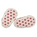 LiveBox Baby Girls' Crochet Knit Soft Sole Anti-Slip Floral Infant Prewalker Toddler Sandals (S: 0~6 months)