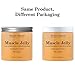 Botanic Hearth Muscle Jelly Hot Cream 8.8 fl. oz. - 100% Natural Cellulite Cream Treatment, Promotes Supple & Toned Skin, Sore Muscles, Muscle Relaxant & Pain Relief Cream