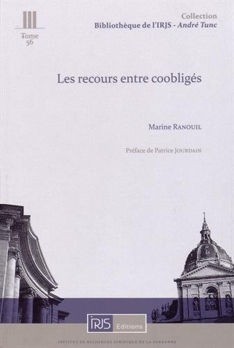 Les  recours entre coobligés