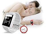 Eachbid 1PC Wrist Wear Bluetooth Smart Wrist Watch for smart phone White