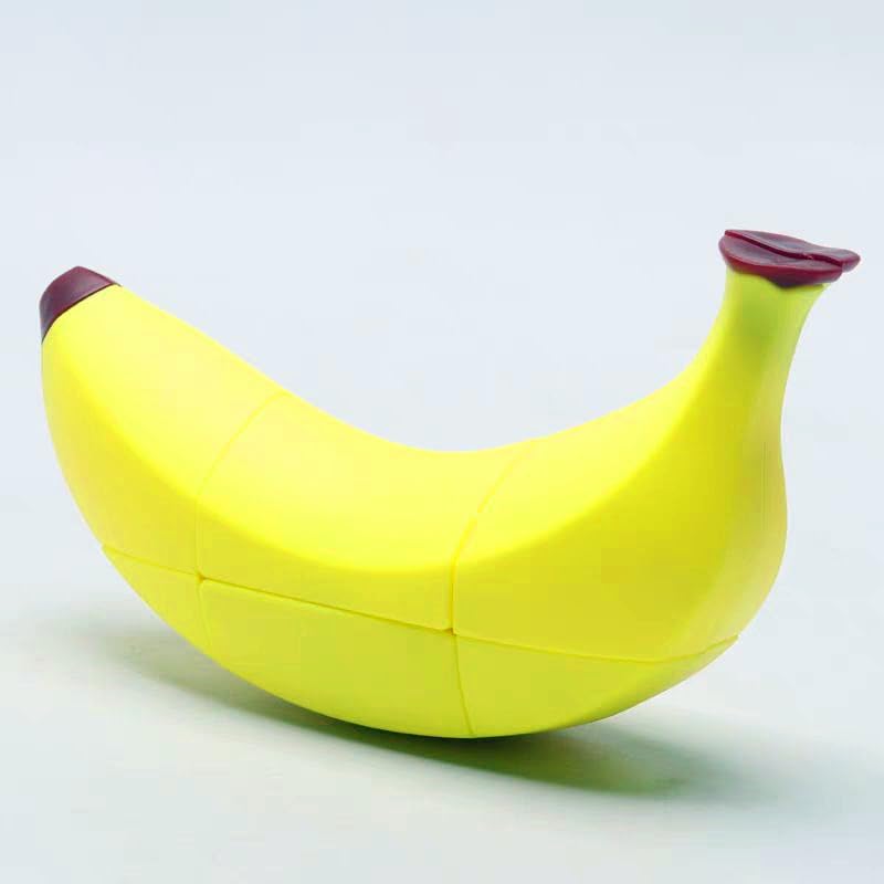 Photo 1 of Cuberspeed FanXin Banana 2x2x3 Speed Cube Puzzle 3D Fruit Cube Puzzle Cube Educational Toys