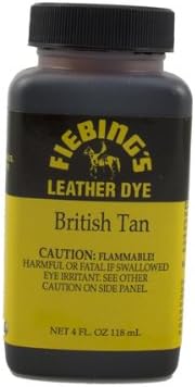 Fiebing's British Tan Leather Dye 4oz