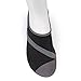 DM Merchandising Inc. Fitkicks Women's Active Footwear, Black/ Grey, Medium