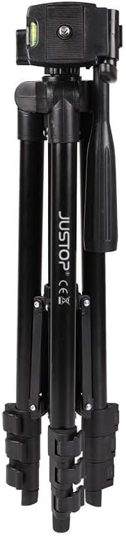 JUSTOP Lightweight Tripod Stand With Phone Holder, Aluminum, for Phone Digital Camera, SLR, DSLR, Camcorder, Action Camera Etc - Image 4