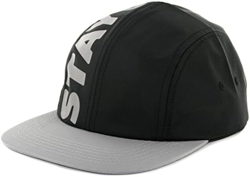 Benny Gold "Stay Gold Strapback Hat (Black) Men's 4-Panel Paper Plane Cap