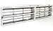 Evan-Fischer EVA19572010992 Grille Insert for Dodge Full Size P/U 86-90 Chrome Plastic Replaces Partslink# CH1200103