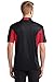 Sport Tek Side Blocked Micropique Polo (ST655) Black/True Red, L