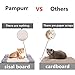 Pampurr Cat Scratcher Cat Scratching Board Pad Hanging Scratcher Cat Wall Mounted Scratching Post/Wall Corner Foldable Pet Sisal Scratcher