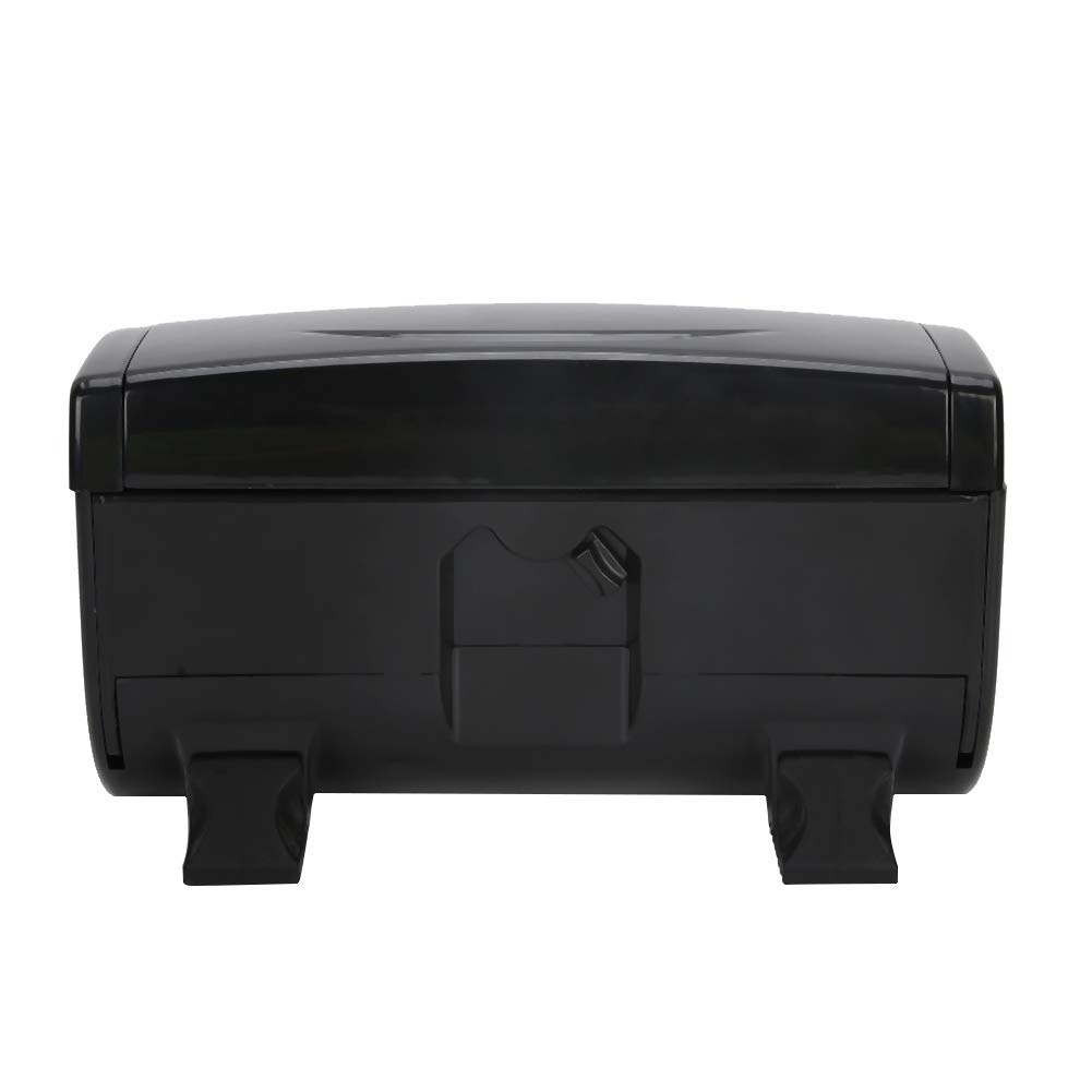 Highlighting Foil Dispenser, Fold Hairdressing Foil Dispenser Hair Coloring Highlighting Foils Cutting Tool Hair Salon Supplies, Black